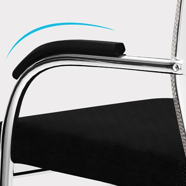 Moderner Bürostuhl Keine Räder festgelegt Waffen Kein belastender Schreibtischstuhl