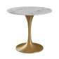 Round Sintered Stone White Dining Table Luxury Tulip Base Table for Dining Room Clearhalo ' dining_table' 'Dining Tables & Seating' 'Dining Tables' 'furn' 'furn_dining_table' 'Furniture' 'furniture_dining_table' 'Kitchen & Dining Furniture' 'kitchen&dining_furn' 'kitchen' 'kitchen_dining_table' 1200x1200_006229f6-3294-455a-a98f-5a38906723f6