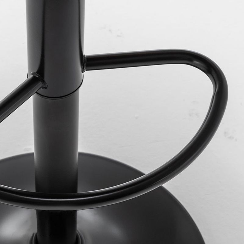 Contemporary Faux Leather Bar Stool Footrest Low Back Adjustable Height Swivel Stool Clearhalo 'Bar Furniture' 'Bar Stools' 'bar_stools' 'furn' 'furn_bar_stools' 'furniture_bar_stools' 'Kitchen & Dining Furniture' 'kitchen&dining_furn' 'kitchen' 'kitchen_furn' Furniture' 1200x1200_0063212b-25fb-4424-a83c-61b2015f9e51