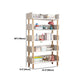Scandinavian Vertical Bookshelf Open Etagere Manufactured Wood and Solid Wood Bookcase Clearhalo 'Bookcases' 'furn' 'furn_bookcases' 'Furniture' 'furniture_bookcases' 'Office Furniture' 1200x1200_00681554-ecda-4fdc-990f-39ec52338213