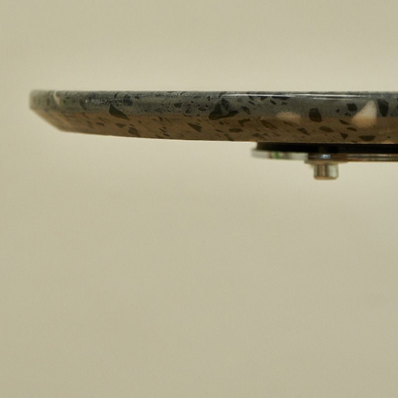 Pedestal Silver Base End Table with Round Top Sofa Side Accent Table Clearhalo 'Coffee & Accent Tables' 'End & Side Tables' 'end_side_tables' 'furn' 'furn_end_side_tables' 'Furniture' 'Living Room Furniture' 1200x1200_006880d7-3e85-4ad9-a925-96e7e2fd38fa