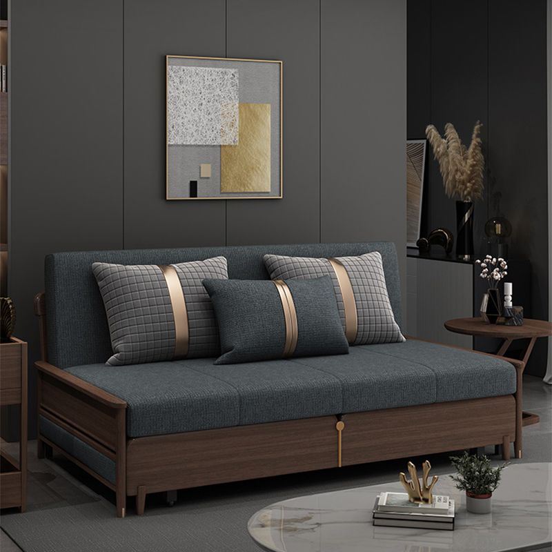 Il divano a braccia moderno con divano di biancheria da deposito in marrone