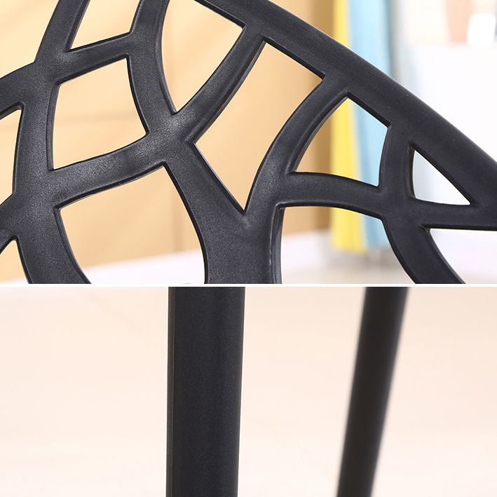Contemporary Plastic Dining Room Chairs Armless Open Back Dining Side Chair for Restaurant Clearhalo ' kitchen&dining_furn' 'Dining Chairs' 'Dining Tables & Seating' 'dining_chair' 'furn' 'furn_dining_chair' 'Furniture' 'furniture_dining_chair' 'Kitchen & Dining Furniture' 'kitchen' 1200x1200_006d5cad-97a6-4dd0-a53f-72cd1e0d418e