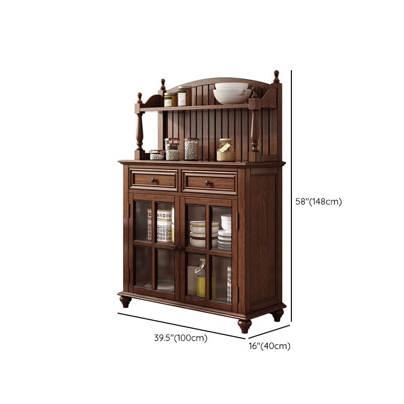 Contemporary Sideboard Cabinet Ash Sideboard with Doors for Kitchen Clearhalo 'buffet_sideboard' 'Buffets & Sideboards' 'furn' 'furn_buffet_sideboard' 'Furniture' 'Kitchen & Dining Furniture' 1200x1200_00771d93-612f-48ea-8f08-105864b89755