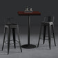 Industrial Style Metal Bar Stool Backrest Counter Stool for Restaurant and Bristol Clearhalo 'Bar Furniture' 'Bar Stools' 'bar_stools' 'furn' 'furn_bar_stools' 'Furniture' 'Kitchen & Dining Furniture' 1200x1200_00814d33-69fc-406b-9fbb-8dc7107872d0