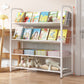 Metal Bookcase Matter Finish Contemporary Etagere Shelf Bookcase Clearhalo 'Bookcases' 'furn' 'furn_bookcases' 'Furniture' 'Office Furniture' 1200x1200_00814d53-73ed-47ef-aed4-df9023c3aa0a