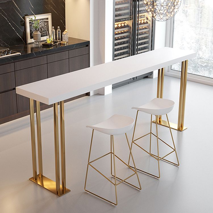 Indoor Contemporary Bar Dining Table Rectangle Wooden Bar Table Clearhalo 'Bar Furniture' 'Bar Tables' 'bar_tables' 'furn' 'furn_bar_tables' 'Furniture' 'Kitchen & Dining Furniture' 1200x1200_008222a4-5183-406c-b94d-e86776d501af