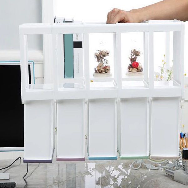 Archivo Babyet Plastic Lateral Modern Arching Babinet con cajones para el hogar u oficina