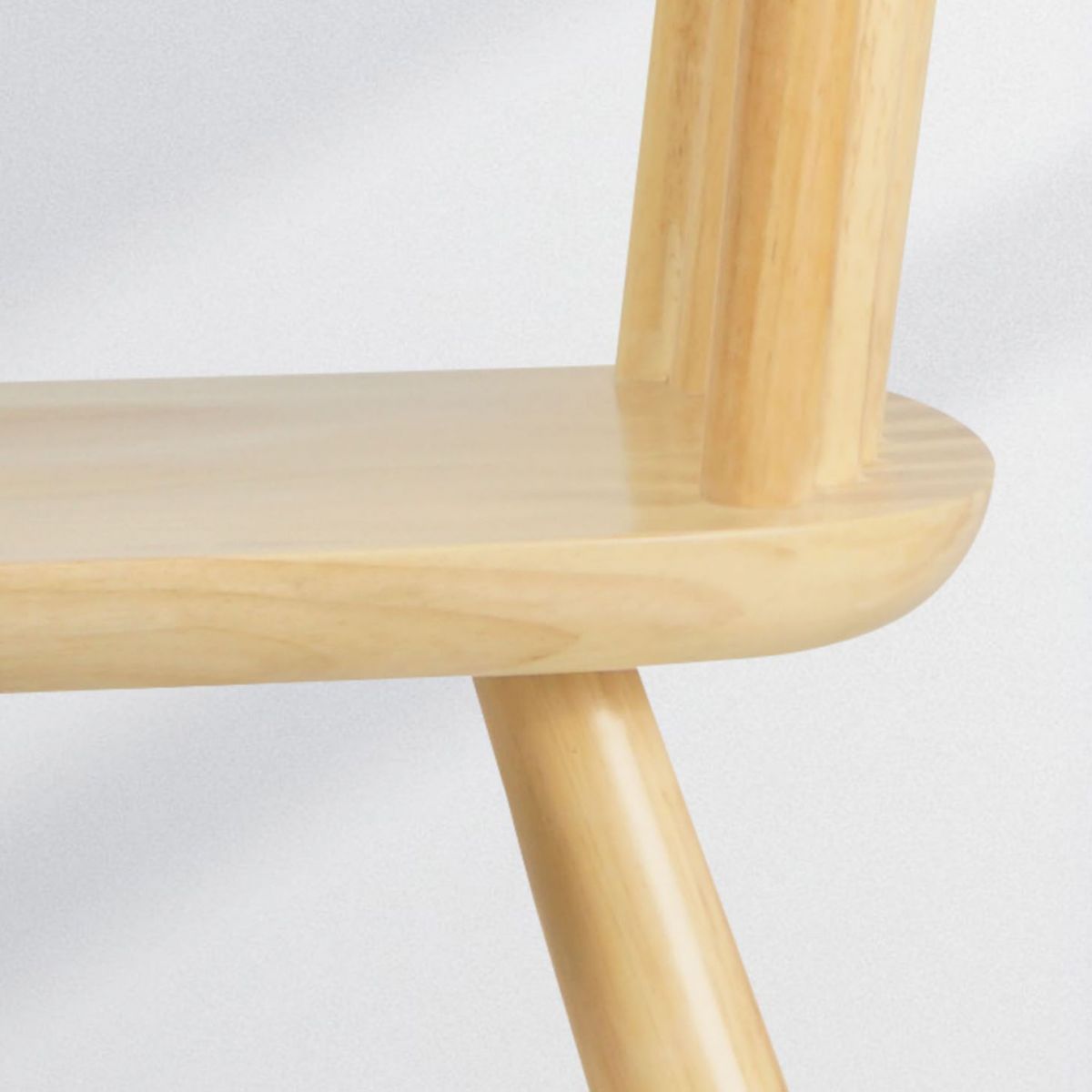 Contemporary Wood Chair Windsor Back Side Chair in Matte Finish for Home Clearhalo 'Dining Chairs' 'Dining Tables & Seating' 'dining_chair' 'furn' 'furn_dining_chair' 'Furniture' 'Kitchen & Dining Furniture' 1200x1200_008a2b7e-d2fb-4ec7-88e6-a84ee2c7ac52