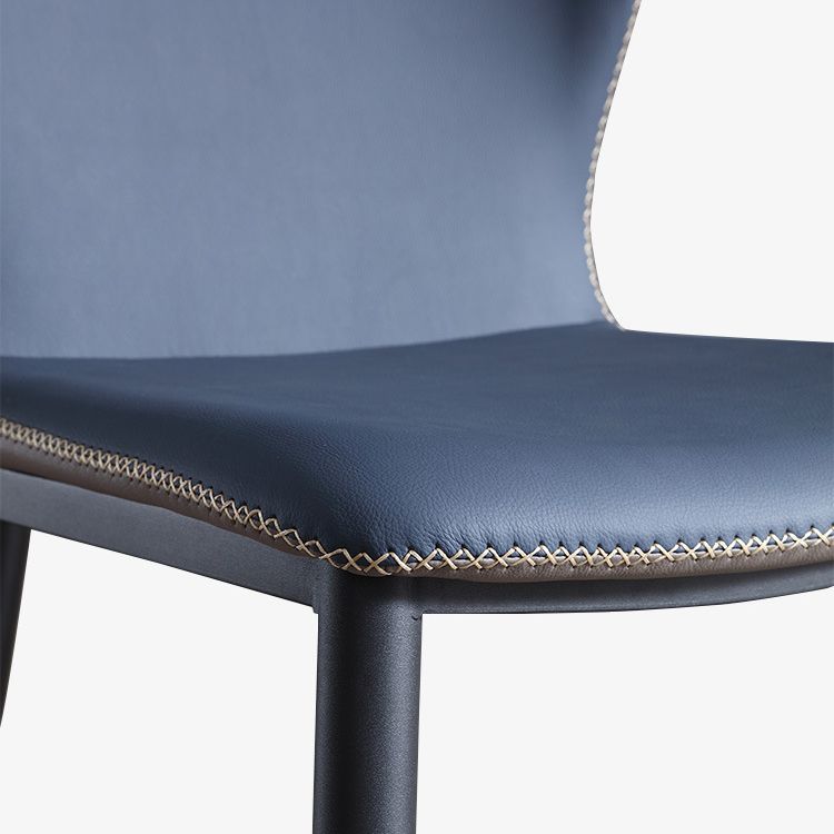 Home Industrial Side Chair Wingback Metal Upholstered Dining Room Chair Clearhalo ' kitchen&dining_furn' 'Dining Chairs' 'Dining Tables & Seating' 'dining_chair' 'furn' 'furn_dining_chair' 'Furniture' 'furniture_dining_chair' 'Kitchen & Dining Furniture' 'kitchen' 1200x1200_008d59ff-6d0c-42a7-a800-528b1bbbc7aa