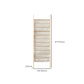 Moderne stijl solide houten boekenplank open back ladder boekenkast voor thuis
