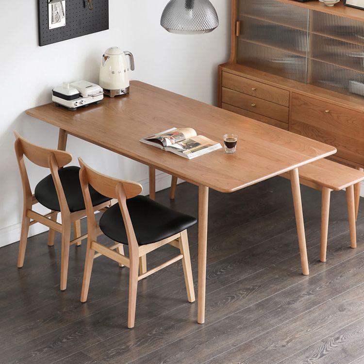 Rectangle Pine Solid Wood Table for Restaurant Modern Dining Table with 4 Legs Clearhalo ' dining_table' 'Dining Tables & Seating' 'Dining Tables' 'furn' 'furn_dining_table' 'Furniture' 'furniture_dining_table' 'Kitchen & Dining Furniture' 'kitchen&dining_furn' 'kitchen' 'kitchen_dining_table' 1200x1200_008e1e35-2cb8-4deb-9f0f-409402d59acb