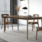 Medieval Modern Solid Wood Table Rectangular Table with 4 Legs Clearhalo 'Dining Tables & Seating' 'Dining Tables' 'dining_table' 'furn' 'furn_dining_table' 'Furniture' 'Kitchen & Dining Furniture' 1200x1200_0090a022-bdce-4bf9-ac88-0c8348d4745f