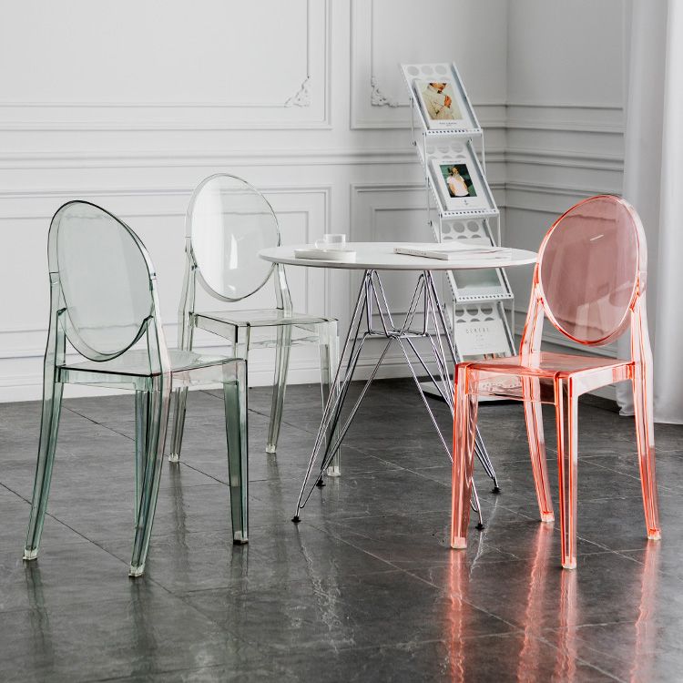 Scandinavian Style Plastic Chair Set Kitchen Dining Room Open Back Side Chairs Clearhalo ' kitchen&dining_furn' 'Dining Chairs' 'Dining Tables & Seating' 'dining_chair' 'furn' 'furn_dining_chair' 'Furniture' 'furniture_dining_chair' 'Kitchen & Dining Furniture' 'kitchen' 1200x1200_0095b462-149e-4acb-9901-47f53eff2cfa