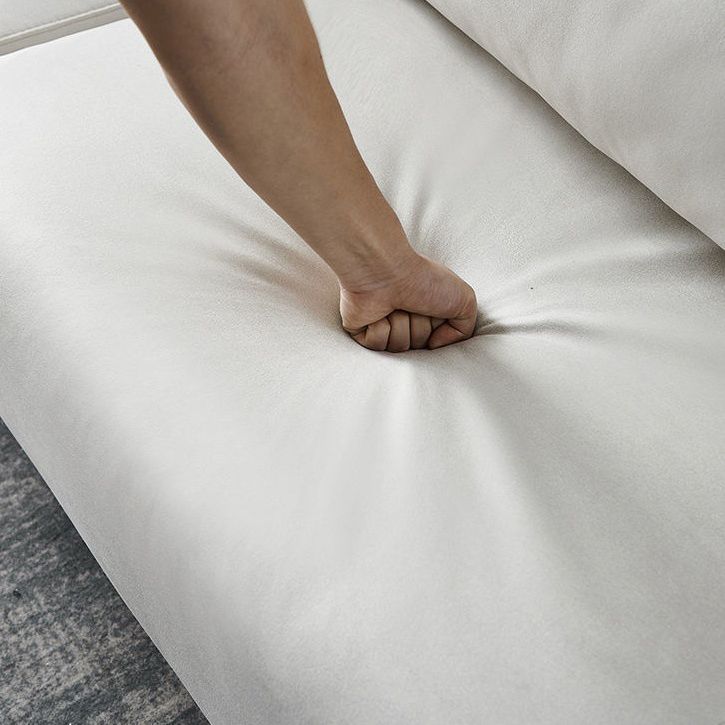 Coussins contemporains du bras carré de coton canapé stationnaire pour le salon