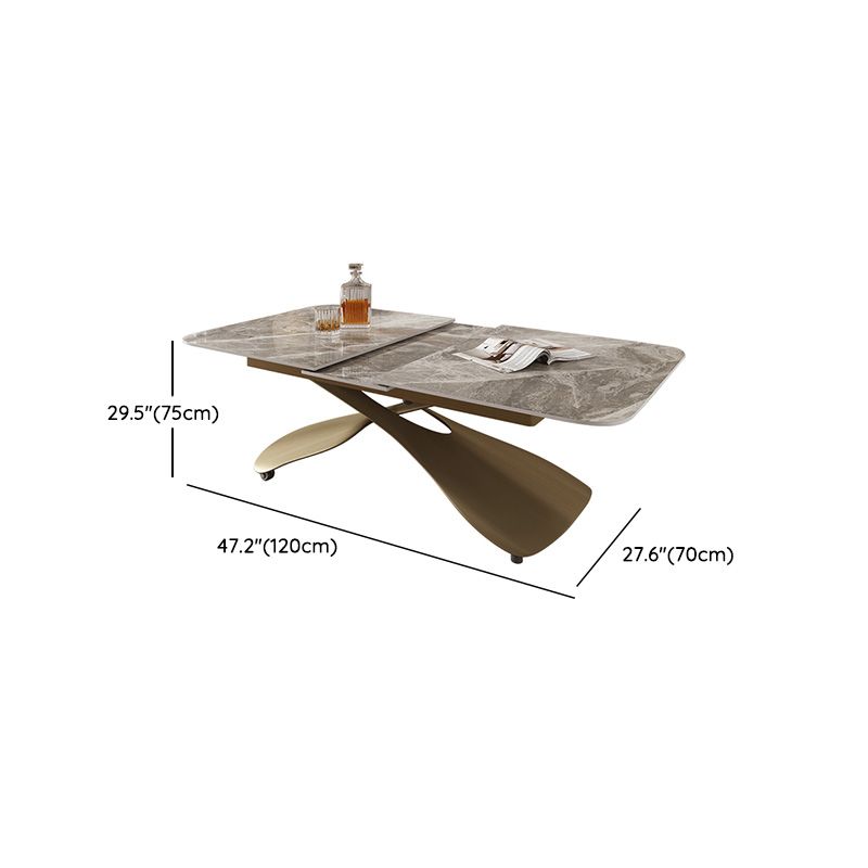 No Distressing Slate Coffee Table Rectangle Cocktail Table for Bedroom Clearhalo 'Coffee & Accent Tables' 'Coffee Tables' 'coffee_tables' 'furn' 'furn_coffee_tables' 'Furniture' 'Living Room Furniture' 1200x1200_009665b2-5d6a-4b1d-881d-80e921b6e2a1