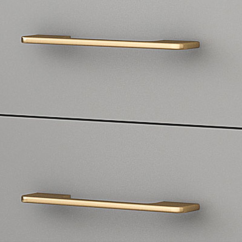 Klassiek glamour houten opbergkast dressoir slaapkamer grijs dressoir