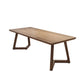 Modern Wood Writing Desk 29.53 "Desk de oficina rectangular de alto con base de trineo