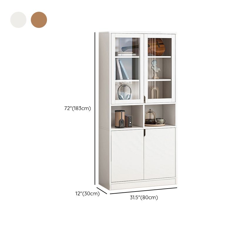 Contemporary Manufactured Wood Accent Cabinet Rectangle Accent Cabinet Clearhalo 'Cabinets & Chests' 'cabinets_chests' 'furn' 'furn_cabinets_chests' 'Furniture' 'Living Room Furniture' 1200x1200_00981193-4778-4d71-bf32-51d088ebb4d3