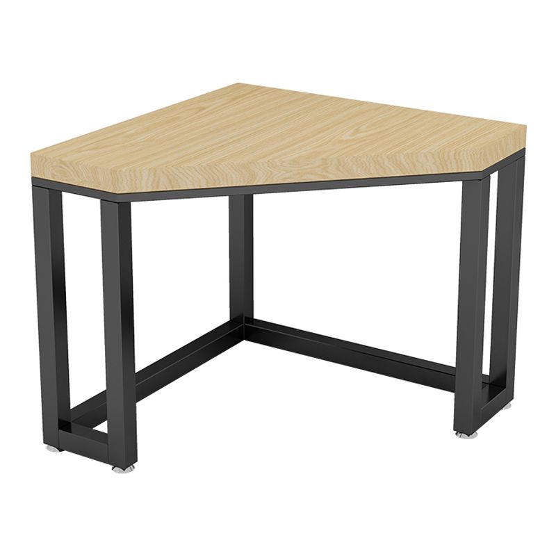 Modern Style Office Desk Solid Wood Home Use Writing Desk with Metal Legs Clearhalo 'Furniture' 'furniture_office_desk' 'Office Desks' 'Office Furniture' 'office_desk' 1200x1200_009cb07b-3e5a-4ce9-adc6-403cce47a615