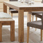 Modern Solid Wood Dining Table Rectangle Wooden Table with 4 Legs for Restaurant Clearhalo 'Dining Tables & Seating' 'Dining Tables' 'dining_table' 'furn' 'furn_dining_table' 'Furniture' 'furniture_dining_table' 'Kitchen & Dining Furniture' 'kitchen' 'kitchen_dining_table' 1200x1200_009e1225-5712-4b53-b067-eec6ea0e04aa