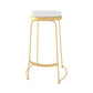 Rectangle Artificial Marble Bar Table Set Luxurious 1/2/3/4/5/7 Pieces Counter Table Set