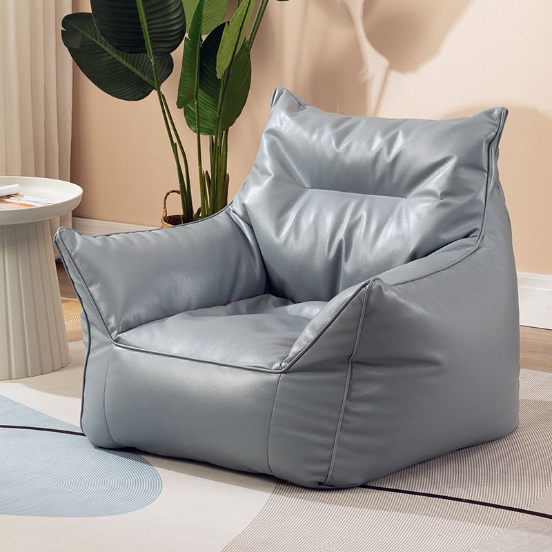 Bonded Leather Lounge Accent Chair with Flared Arms for Living Room Clearhalo 'Accent Chairs' 'accent_chairs' 'Chairs & Seating' 'furn' 'furn_accent_chairs' 'Furniture' 'Living Room Furniture' 1200x1200_00a0e359-c43d-421d-bc02-e084342ad384