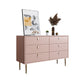 Cómoda de almacenamiento de madera Glam para dormitorio, cómoda de 16" de ancho con cajones
