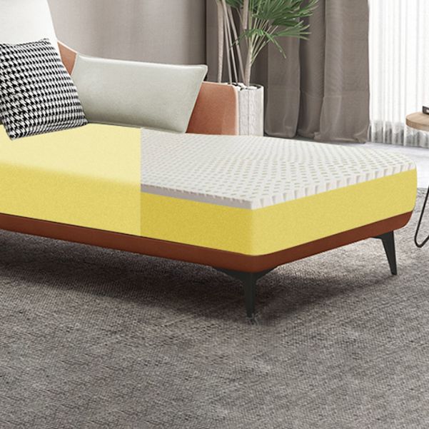 Nordic Style Faux Leather Chaise Recessed Arms Chaise in Solid Color Clearhalo 'Chairs & Seating' 'Chaise Lounge' 'chaise_lounge' 'furn' 'furn_chaise_lounge' 'Furniture' 'Living Room Furniture' 1200x1200_00a17448-dfa1-4ea6-970a-b42fc66f4c06