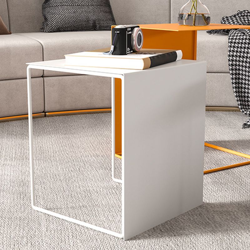Trestle Coffee Table Mid-Century Modern Iron Coffee Table for Living Room Clearhalo 'Coffee & Accent Tables' 'Coffee Tables' 'coffee_tables' 'furn' 'furn_coffee_tables' 'Furniture' 'Living Room Furniture' 1200x1200_00a34c6e-0c07-475b-8fb9-468c669ceca0
