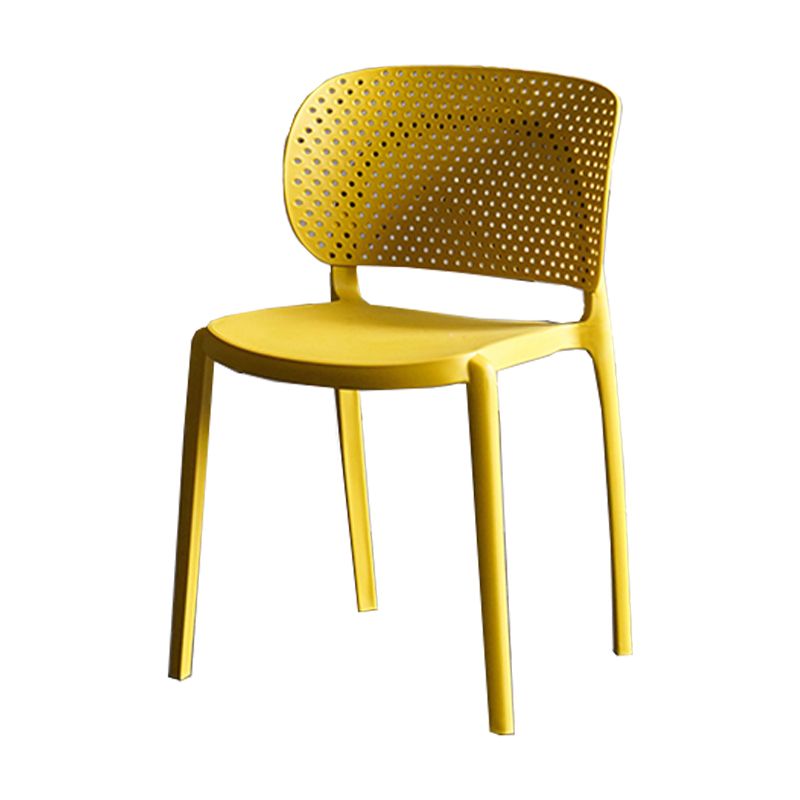 Contemporary Chairs Dining Armless Plastic Open Back Side Chair for Kitchen Clearhalo ' kitchen&dining_furn' 'Dining Chairs' 'Dining Tables & Seating' 'dining_chair' 'furn' 'furn_dining_chair' 'Furniture' 'furniture_dining_chair' 'Kitchen & Dining Furniture' 'kitchen' 1200x1200_00a3e4de-d4bc-4b95-afef-3bbb194af694