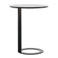 Minimalist Metal Side End Table Pedestal Side End Table for Bedroom