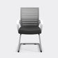 Contemporary Desk Chair Mid Back Home Office Chair with Lumbar Support