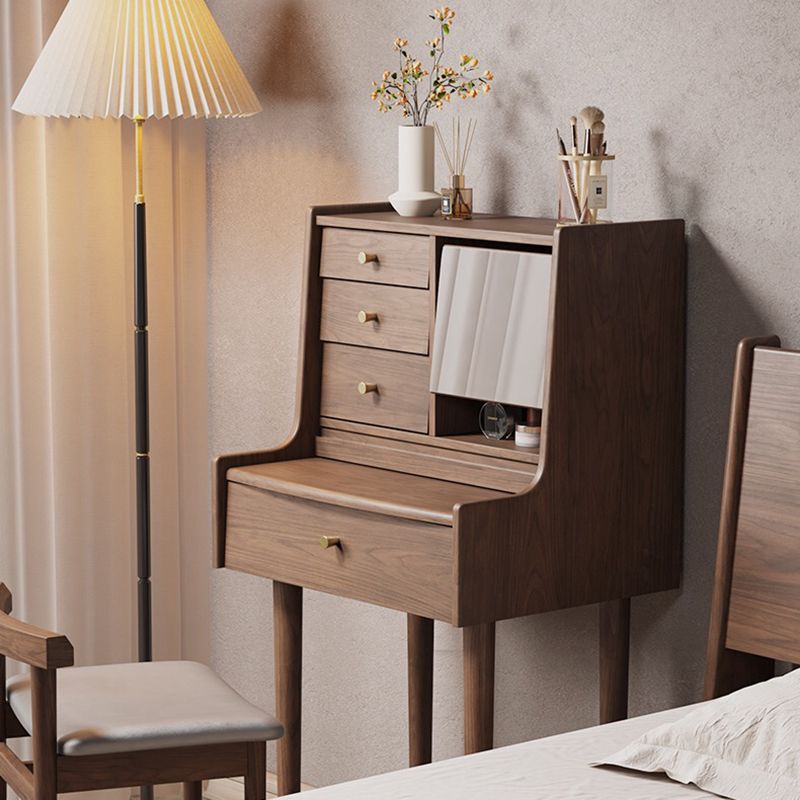 Traditional Wooden Makeup Vanity Desk Table with Stool for Bedroom Clearhalo 'Bedroom Furniture' 'furn' 'furn_makeup_vanities' 'Furniture' 'Makeup Vanities' 'makeup_vanities' 1200x1200_00a5ed16-220b-4d5b-adac-a65c38621fbb