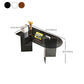 Modern Tempered Glass Dining Table Glass Base for Dining Room Clearhalo 'Dining Tables & Seating' 'Dining Tables' 'dining_table' 'furn' 'furn_dining_table' 'Furniture' 'Kitchen & Dining Furniture' 1200x1200_00a640ca-9e1b-46fb-a73e-a5a6ad61dba7