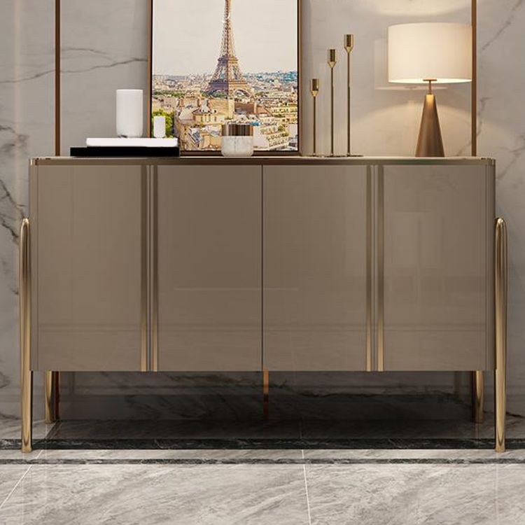 Steinbuffet Sideboard zeitgemäßes Stil -Essbuffet mit Schränken