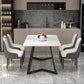 Modern 1/4/5/7 Pieces Dining Set Sintered Stone Dining Table with Leather Chairs Clearhalo 'Dining Room Sets' 'Dining Tables & Seating' 'dining_room_set' 'furn' 'furn_dining_room_set' 'Furniture' 'furniture_dining_room_set' 'Kitchen & Dining Furniture' 'kitchen&dining_furn' 'kitchen' 1200x1200_00a89fca-ed10-46bb-99fd-6ad553446eb1