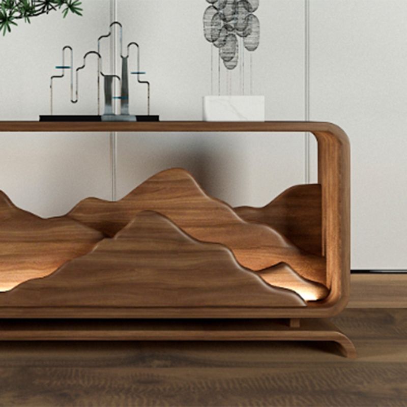 Tavolo della console contemporanea a forma di rettangolo