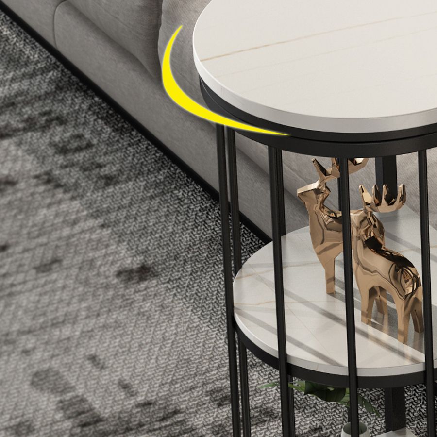 Modern Black and White Bistro Bar Desk Storage Kitchen Bistro Bar Table Clearhalo 'Bar Furniture' 'Bar Tables' 'bar_tables' 'furn' 'furn_bar_tables' 'Furniture' 'furniture_bar_tables' 'Kitchen & Dining Furniture' 'kitchen&dining_furn' 'kitchen' 1200x1200_00b2eb0f-b7d8-4e89-9b53-43bc53d74d47