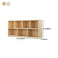 Contemporary Closed Back Book Shelf Wood Horizontal Bookshelf for Office Clearhalo 'Bookcases' 'furn' 'furn_bookcases' 'Furniture' 'Office Furniture' 1200x1200_00b5ebc6-7bfe-47a1-9818-b28059e8ca83