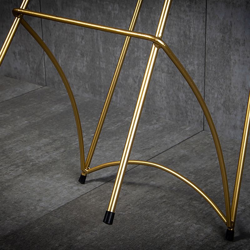 Modern Style Iron Bar Stool Low Back with Footrest Living Room Simple Bar Stool 30 Inches Clearhalo 'Bar Furniture' 'Bar Stools' 'bar_stools' 'furn' 'furn_bar_stools' 'furniture_bar_stools' 'Kitchen & Dining Furniture' 'kitchen&dining_furn' 'kitchen' 'kitchen_furn' Furniture' 1200x1200_00b72525-01c1-48fb-93cf-83ecf569aa77