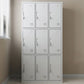 Armoire de garde-robe en acier armoire de garde-robe à charnière contemporaine pour la maison