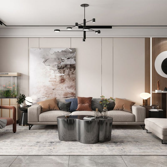 特別な形のテーブルモダンシンプルモダンイタリアのミニマリストステンレススチールハイエンド