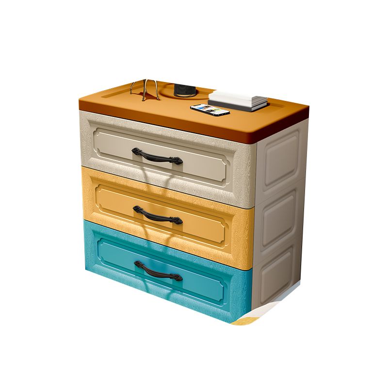 Eigentijdse garderobe kast met lade plastic garderobe kast