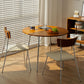 Contemporary Round Dining Table Solid Wood Table with 4 Metal Legs for Home Kitchen Dinner Clearhalo ' dining_table' 'Dining Tables & Seating' 'Dining Tables' 'furn' 'furn_dining_table' 'Furniture' 'furniture_dining_table' 'Kitchen & Dining Furniture' 'kitchen&dining_furn' 'kitchen' 'kitchen_dining_table' 1200x1200_00bbf84e-46b2-4432-872b-1a05d4492dcb