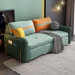 Pillow Included Sofa Futon Cushion Back Square Arms Futon Sleeper Sofa