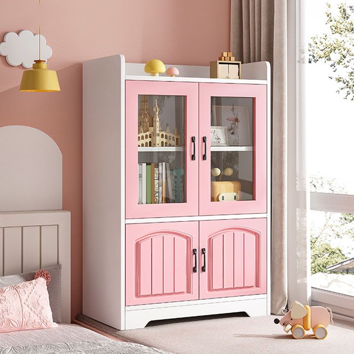 Libreria moderna Scaffale standard ingegnerizzato in legno chiuso per il soggiorno.