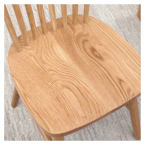 Modern Kitchen Wood Square Dining Chair Windsor Back Side Chair for Home Use Clearhalo ' kitchen&dining_furn' 'Dining Chairs' 'Dining Tables & Seating' 'dining_chair' 'Furniture' 'furniture_dining_chair' 'Kitchen & Dining Furniture' 'kitchen' 1200x1200_00bfdf7c-4d88-47f4-be89-8344ea7be4be