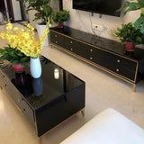 Glam Glam TV Media Console TV Occentato con cassetti