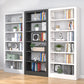 Open Steel Bookshelf Modern Home Office Rectangular Bookcase